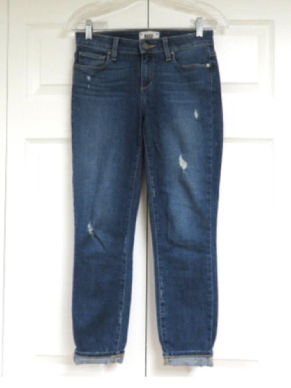 Paige Verdugo Distressed Jeans Size 26